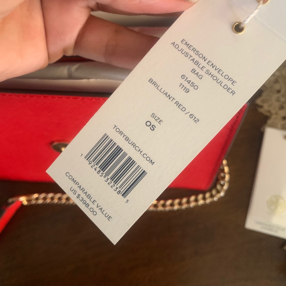 New ♥️ Tory Burch Emerson envelope shoulder - Picture 3 of 11